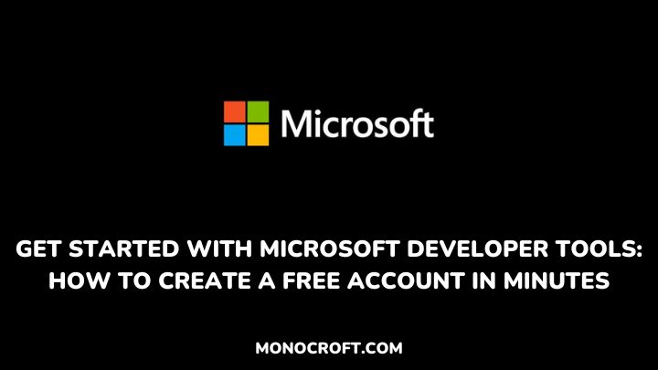microsoft developer account